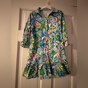 Lilly Pulitzer Girls size medium (6-7) dress. Good used condition
